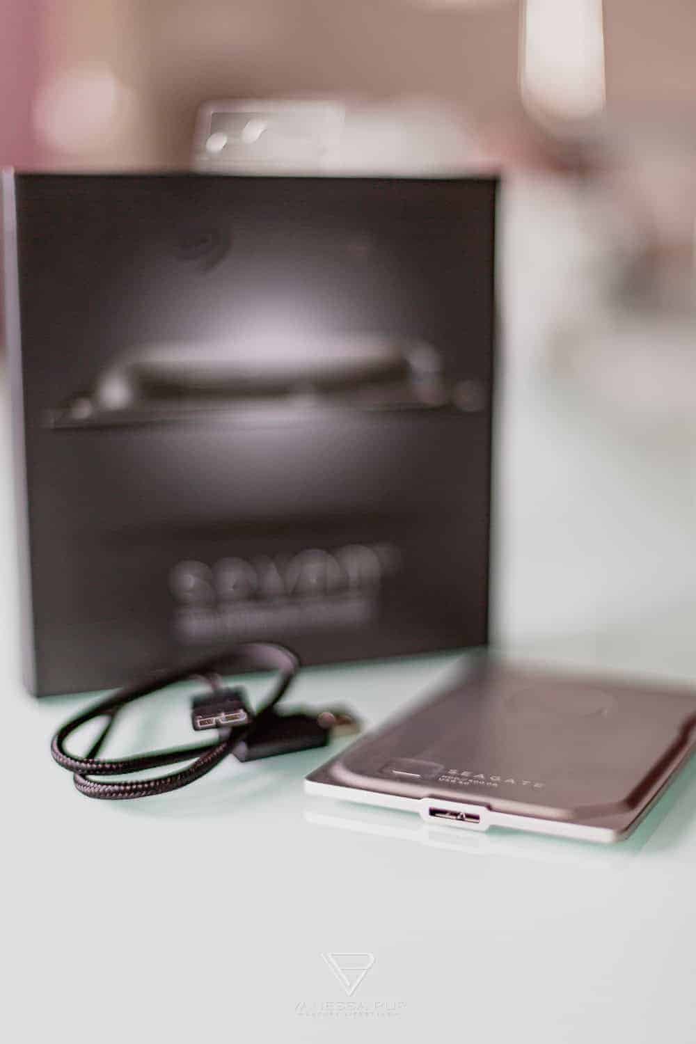 Seagate Seven Festplatte - extrem stabile externe Festplatte für den mobilen Einsatz am Laptop