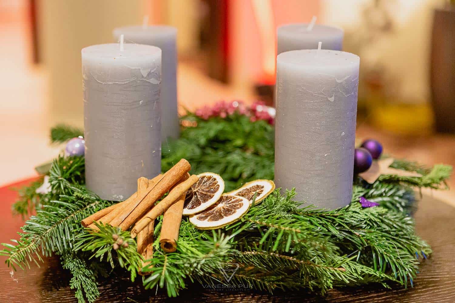 Wie kommt man in Weihnachtsstimmung - Adventkranzideen und Anleitung zum basteln