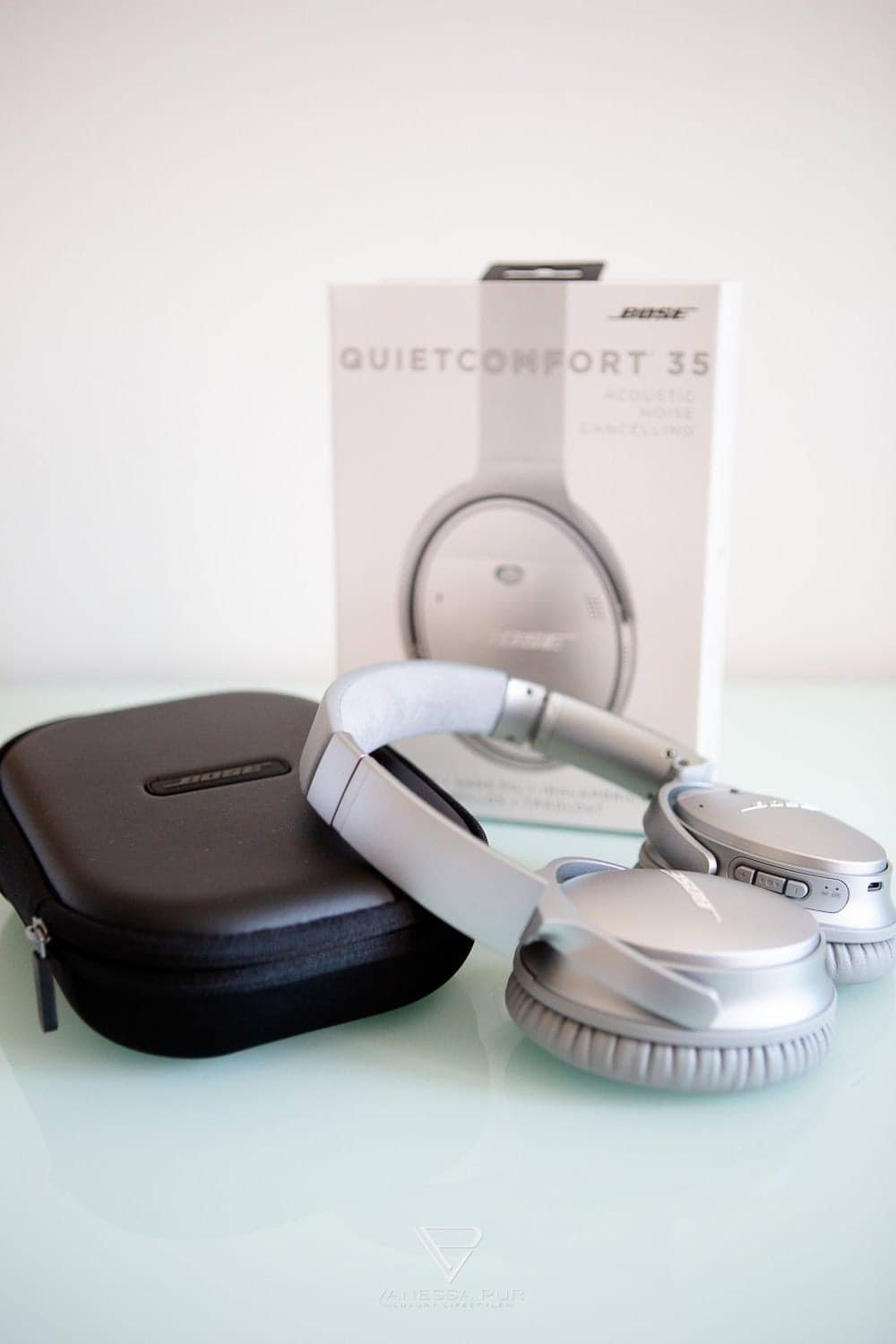 BOSE QUIET COMFORT QC35 Noise Cancelling Kopfhörer im Produkttest - Technikblog - Technikblogger - Headset - Musik, Video, Fernsehen - Bluetooth Kopfhörer im Test