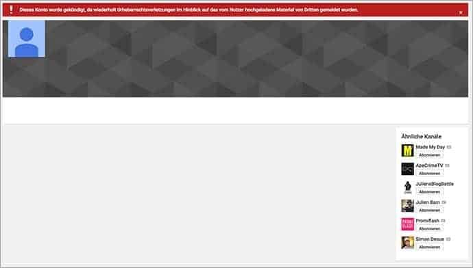 YouTube kopiert - Videos oder YouTube Kanal kopiert - Anleitung zum Löschen der Urheberrechtsverletzung