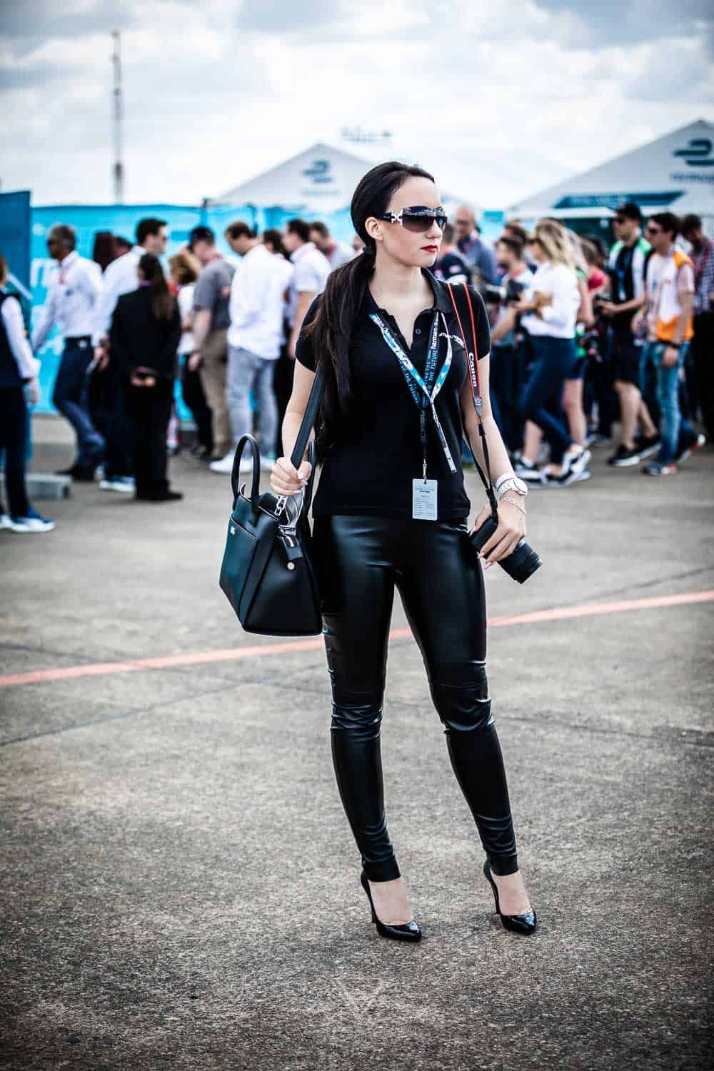 Vanessa Pur Formel E Rennen in Berlin - Flughafen Tempelhof - VIP bei MS Amlin Andretti Racing Team - FIA Formula E - Electric Streetracing - Grid Girl - Speed Event Motorsport Event Blogger