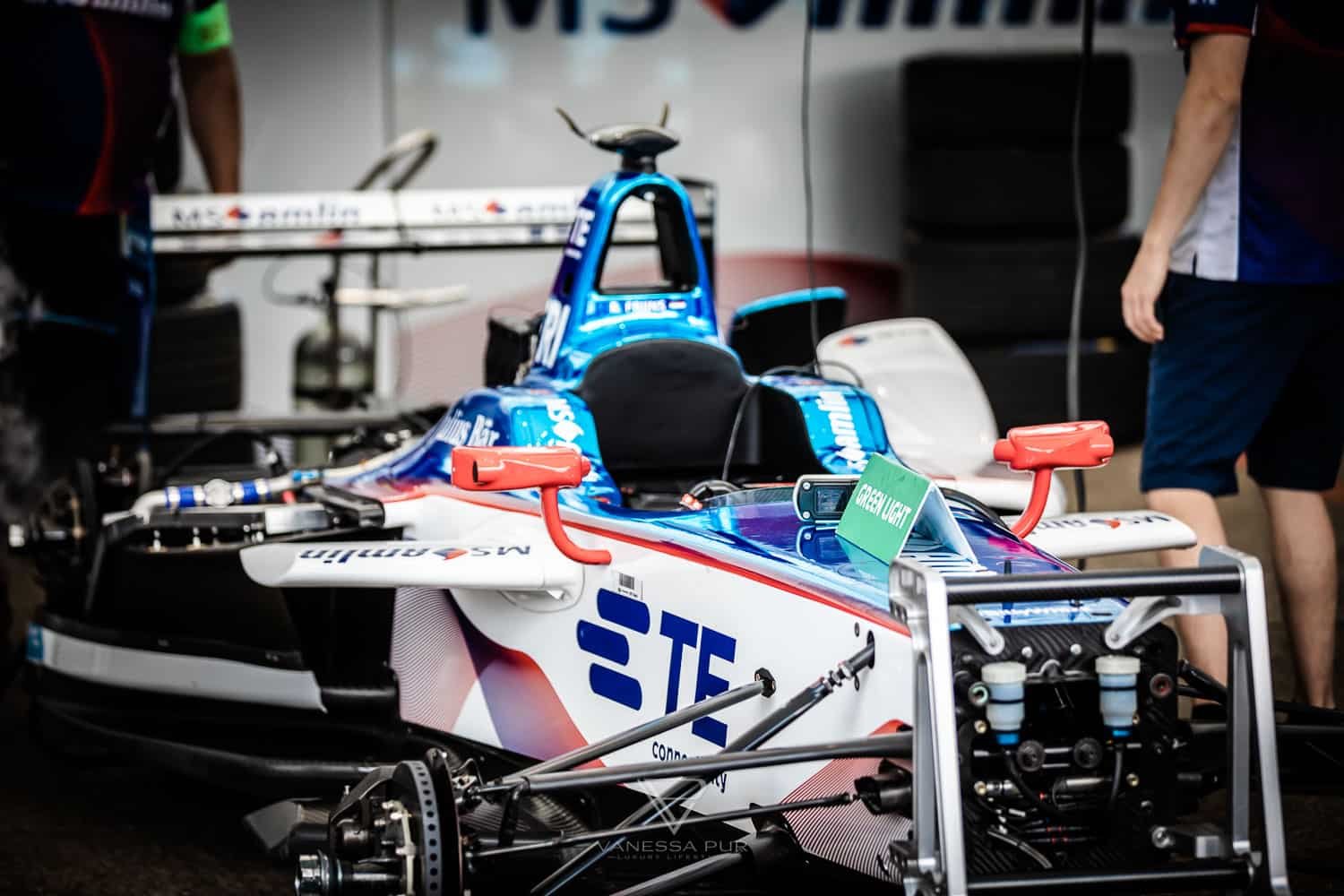 Formel E Rennen in Berlin - Flughafen Tempelhof - VIP bei MS Amlin Andretti Racing Team - FIA Formula E - Electric Streetracing - Grid Girl - Speed Event Motorsport Event Blogger